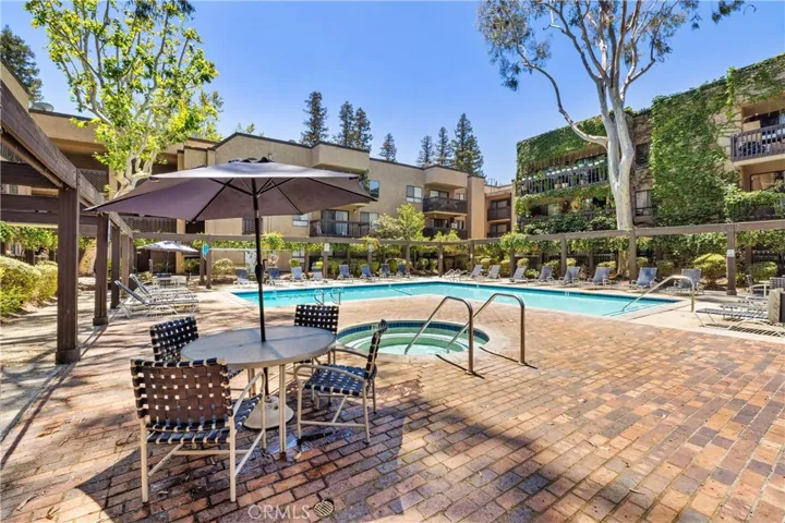 Enjoy sunny California days at the community pool.
