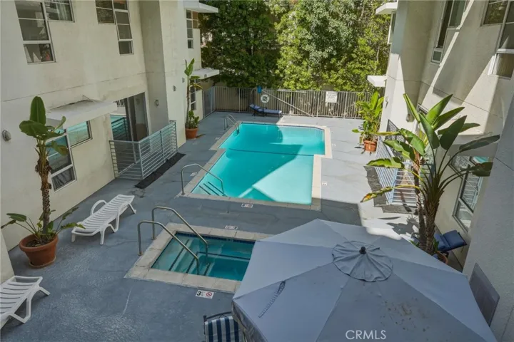 Pool and spa area