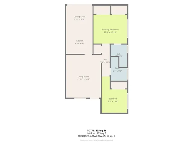 2 bedroom side on the right.