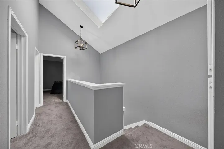 Open Skylight at top of stairs