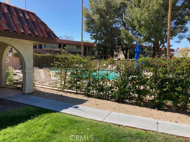 View of grounds and pool