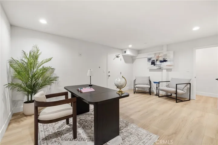 Versatile downstairs office or flex space.
