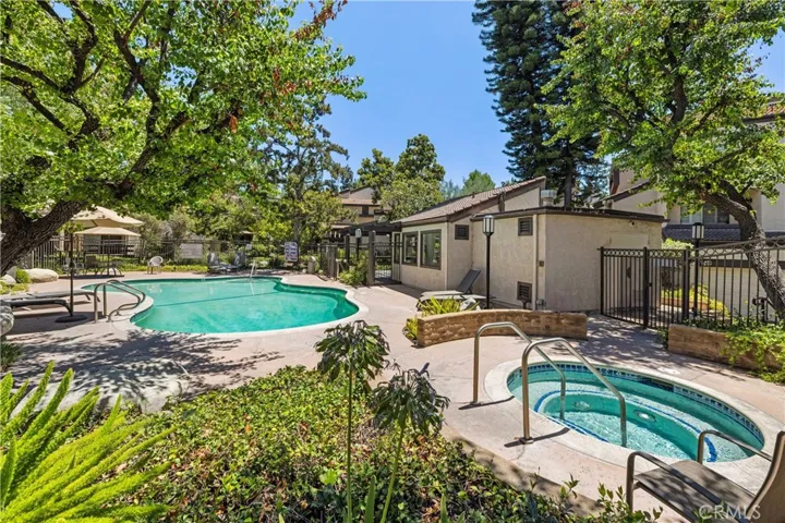 Clean well maintained pool and spa