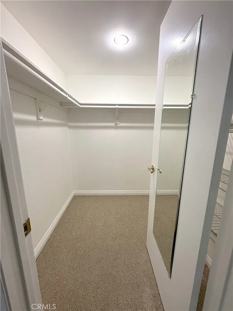 huge walk in closet