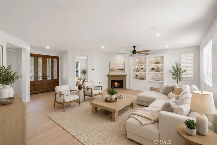 Family Room Virtual stage