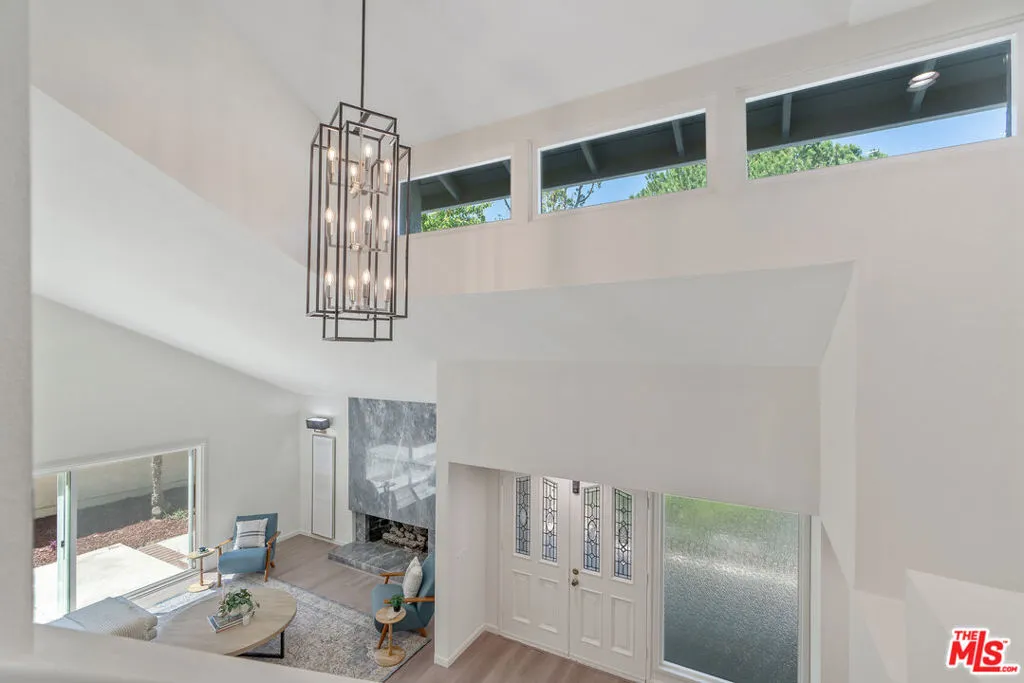 Grand Entrance Into Living Are