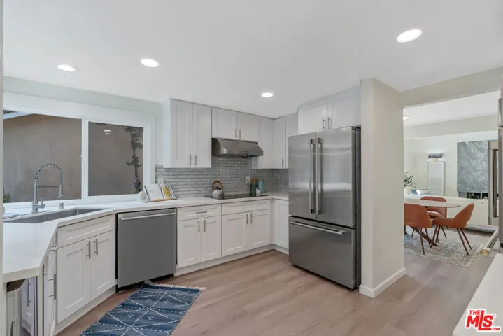 Kitchen Into Dining/Living Are