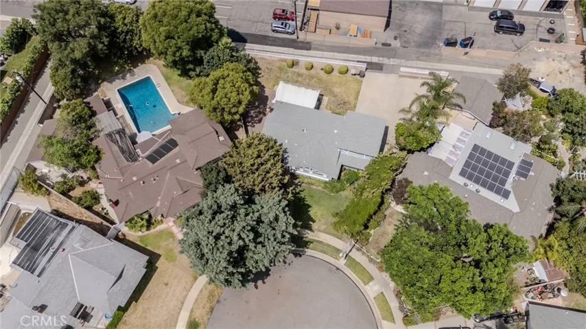 Aerial view front