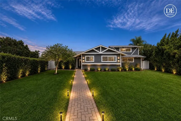 Front of home digitally altered to present potential possibilities.
