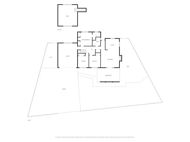 Floor plan, dimensions are estimated not measured.