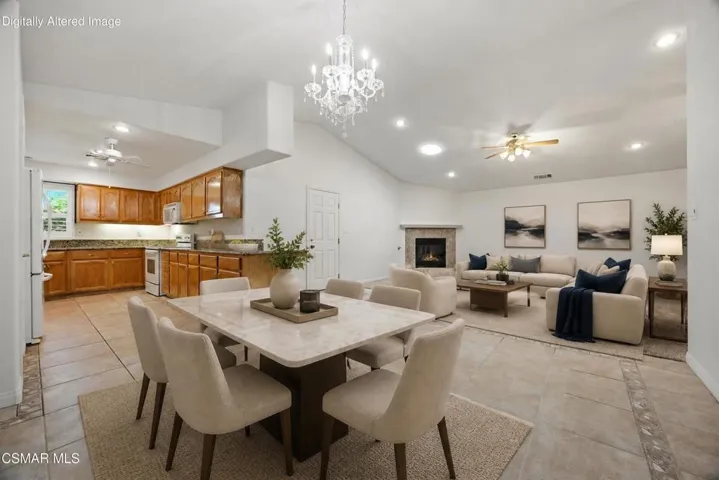 Kitchen and Living