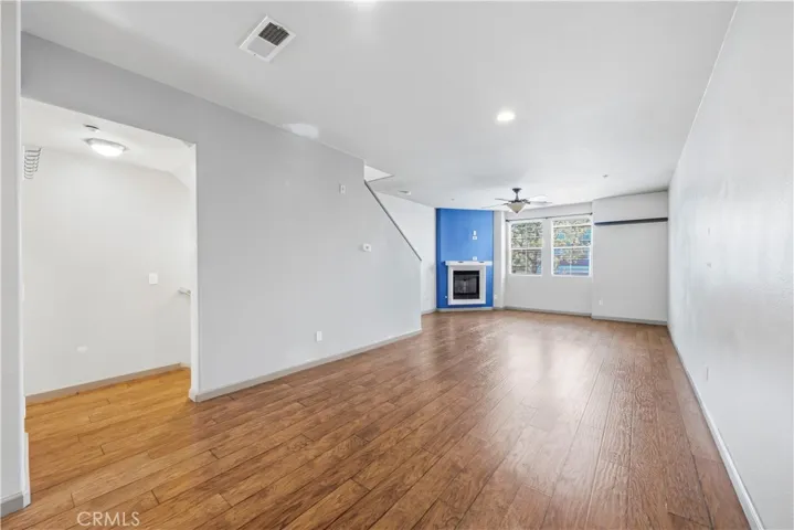 Living Room with Fireplace