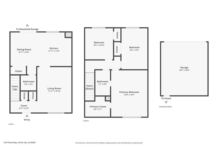 4107 Pluto Way, Union City, California 94587
