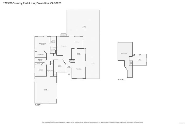 1713 W Country Club Lane, Escondido, California 92026