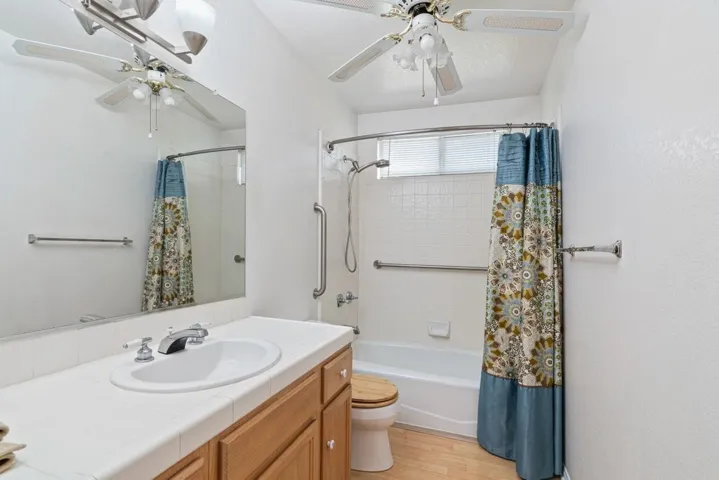 Bath two with extended vanity