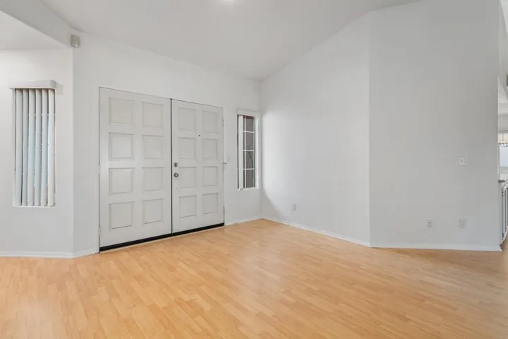 Front entrance double doors