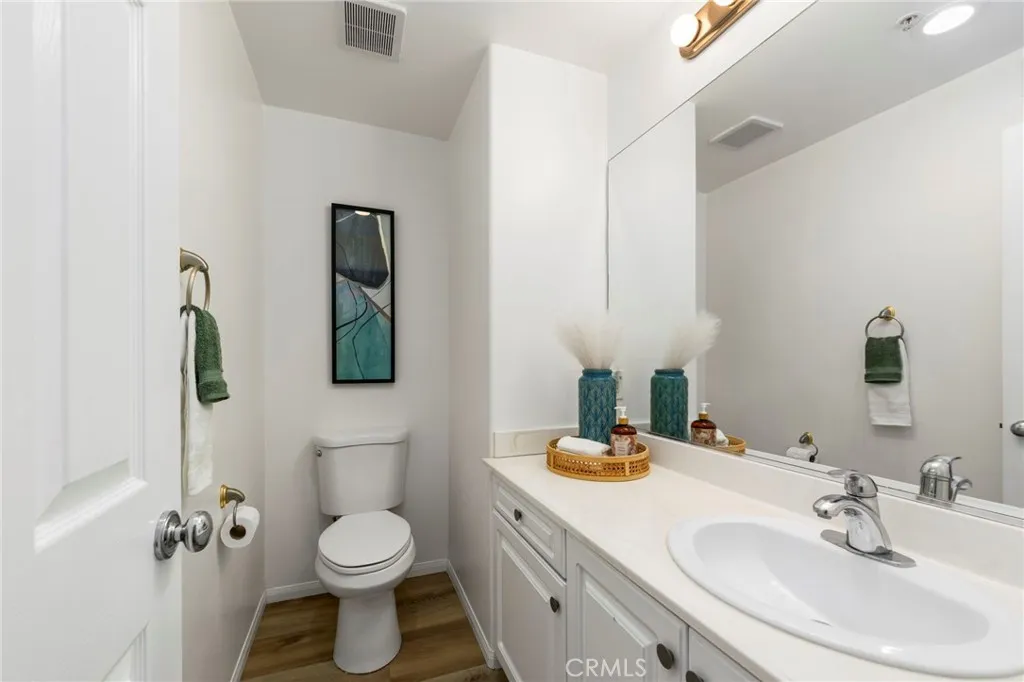 Main floor half bath