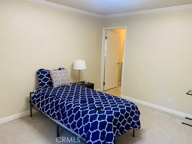 Secondary bedroom with ensuite full bathroom