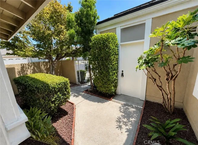 Door leading to garage