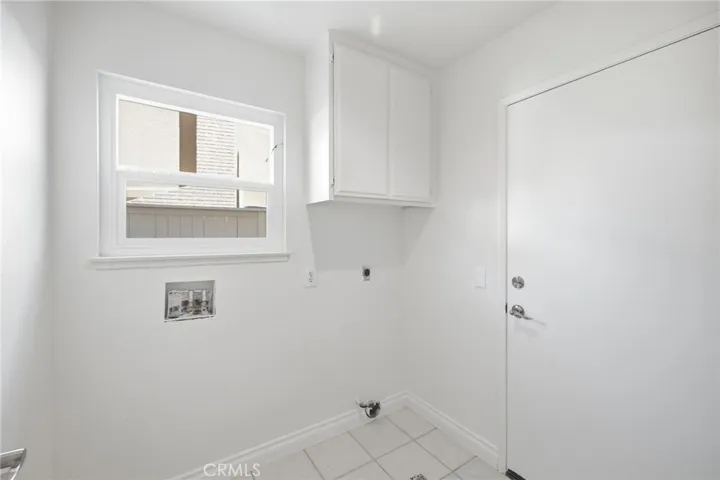 Downstairs laundry room