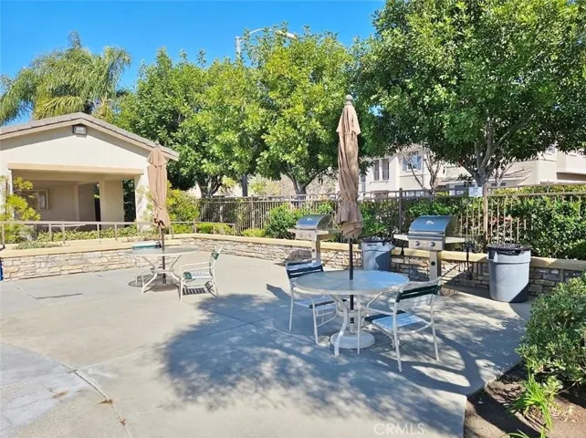 BBQ area by the pool