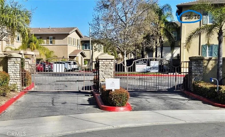 2nd gate at the end of Arboretum, closer to the unit.