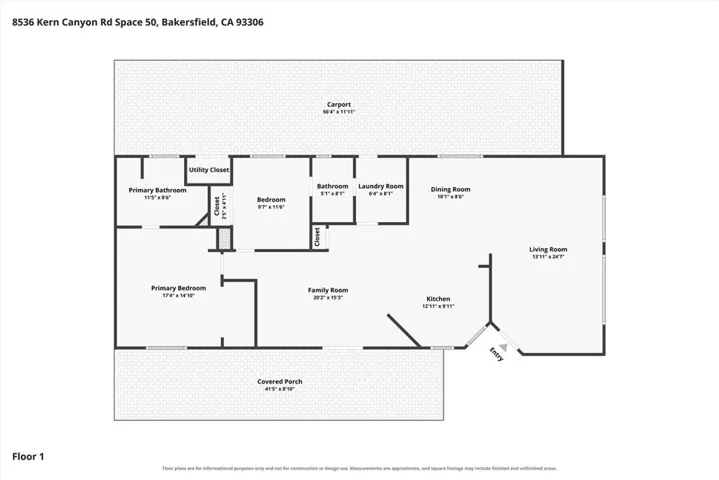 8536 Kern Canyon Road 50, Bakersfield, California 93306