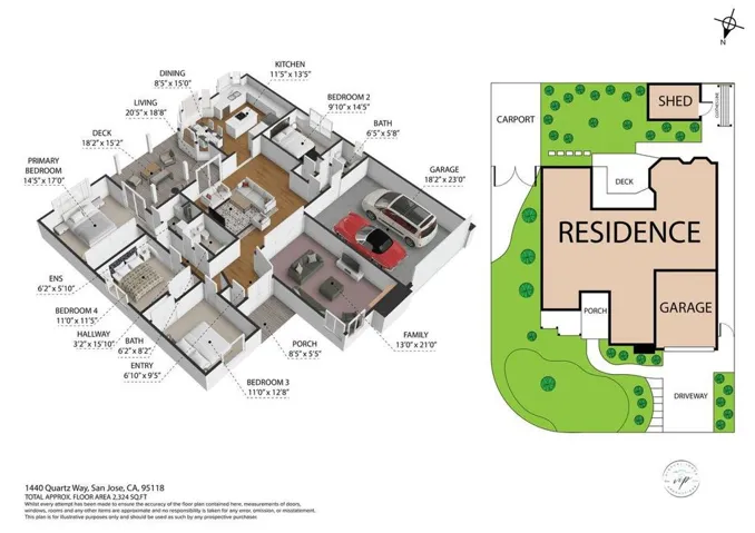 1440 Quartz Way, San Jose, California 95118