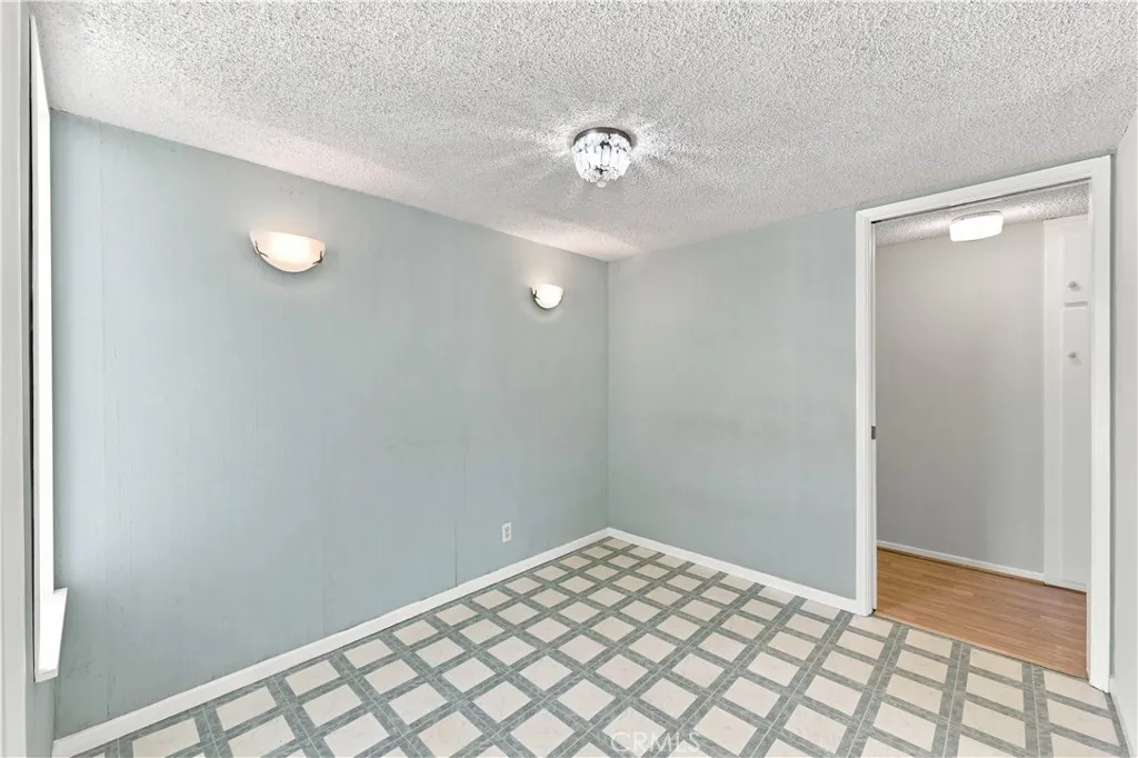 Entry way to the 4 bedrooms from dining area