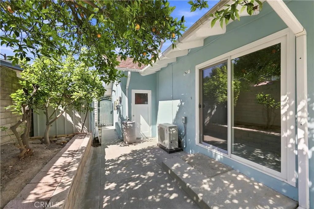 Side area of home