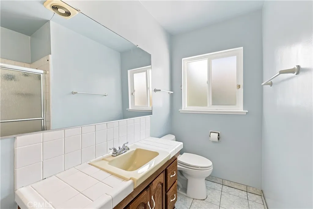Hallway bathroom
