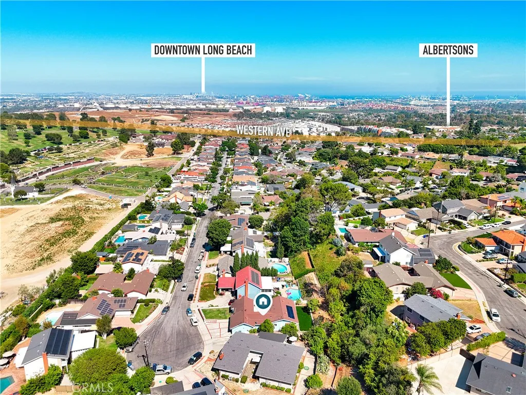 Located far away from busy Western Ave