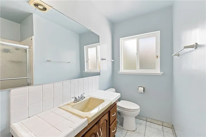 Hallway bathroom