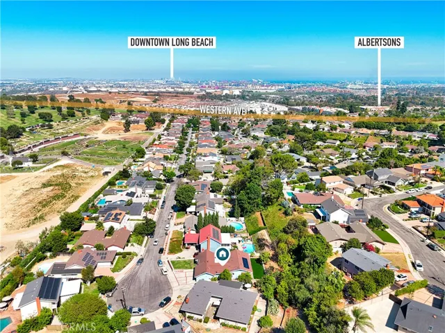 Located far away from busy Western Ave