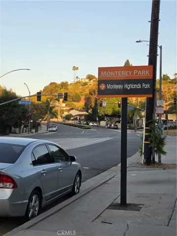 Border of Monterey Park and Alhambra Street View