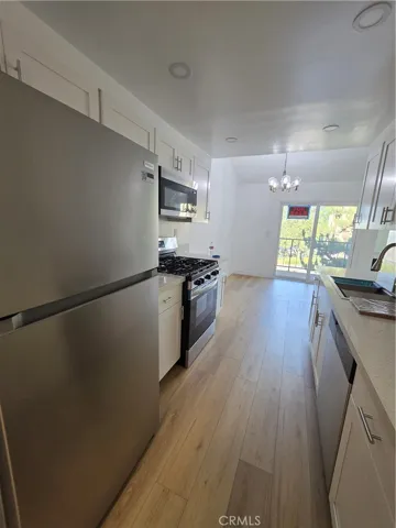 Kitchen View from Garage Entry Door