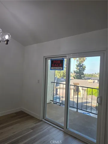 Sliding Door Leading to Balcony