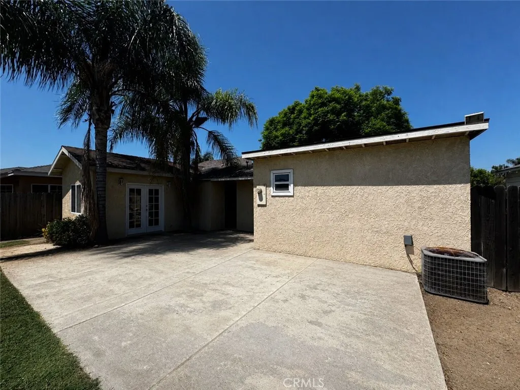 Backyard view 2-virtually decluttered