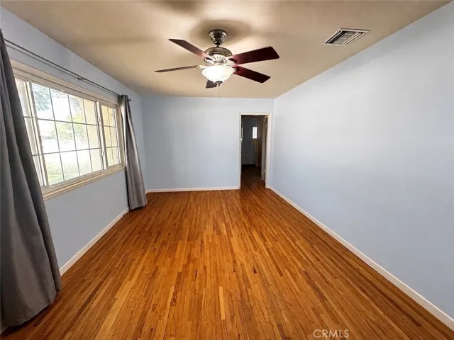 Living room-virtually decluttered