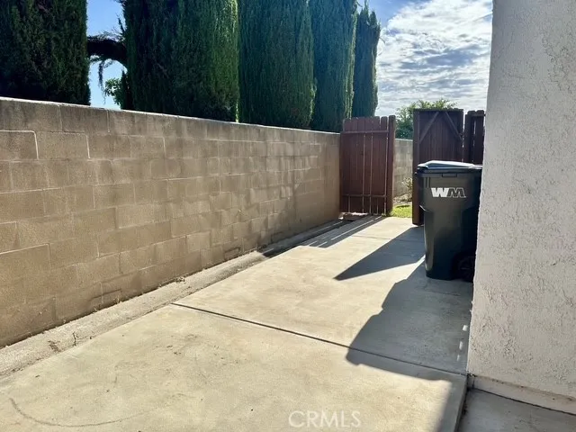 Side backyard