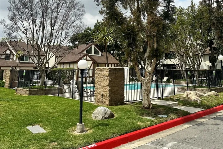 Gated community pool & spa