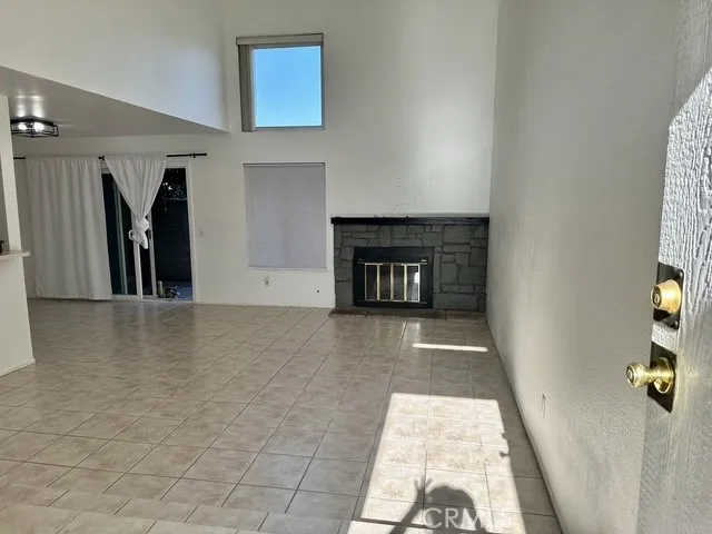 View from front door entry