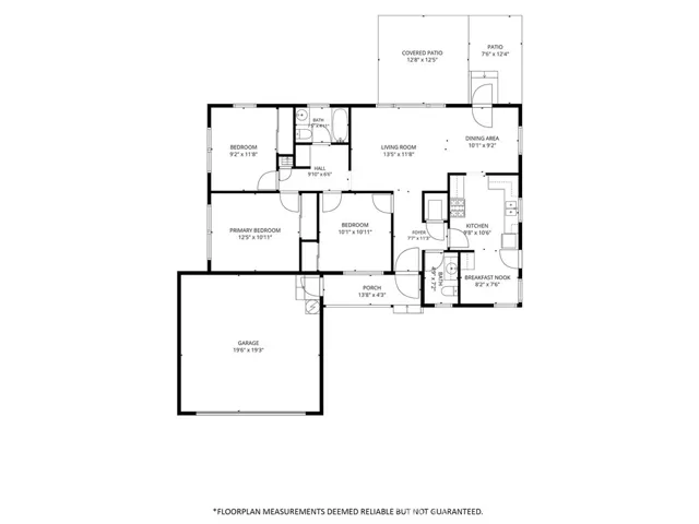Floor Plan (Approx. Measurements)