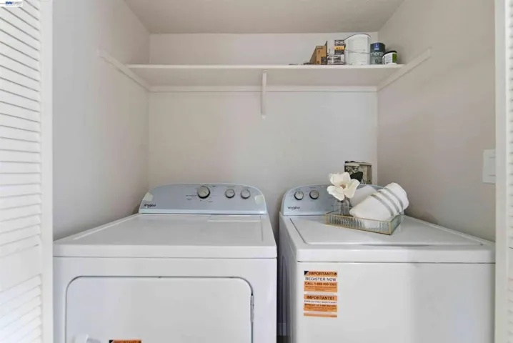 Laundry closet