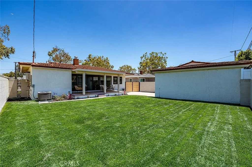 New sod and landscaping