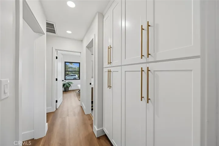 New linen cabinets
