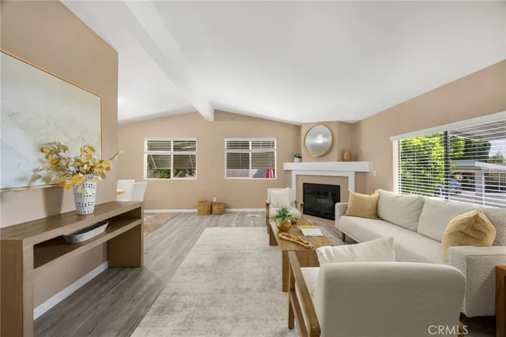 Living rm with fireplace