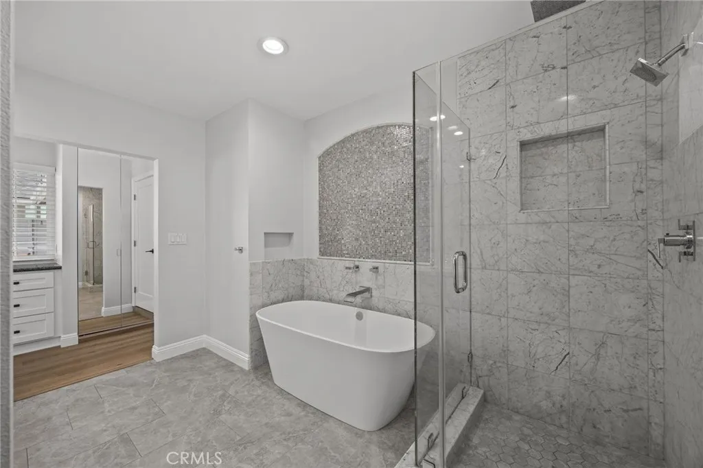 Walk in shower