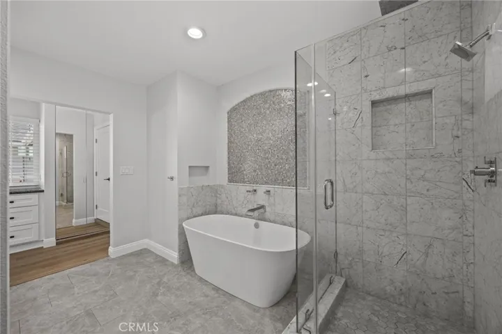 Walk in shower