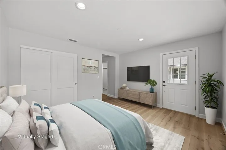 Secondary suite/Bedroom #4 virtually staged
